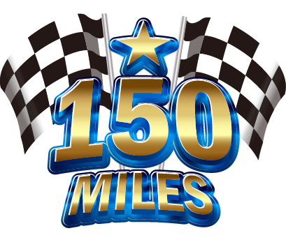 150 miles